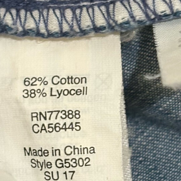 Madewell Dress Women's‎ Size Small Blue Chambray Short Sleeve Pocket Denim - Picture 6 of 6